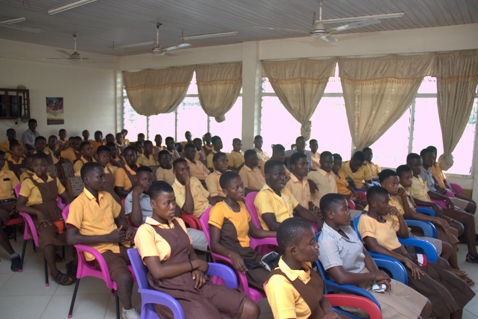 A Photograph of a Cross-section of the Students at the Event