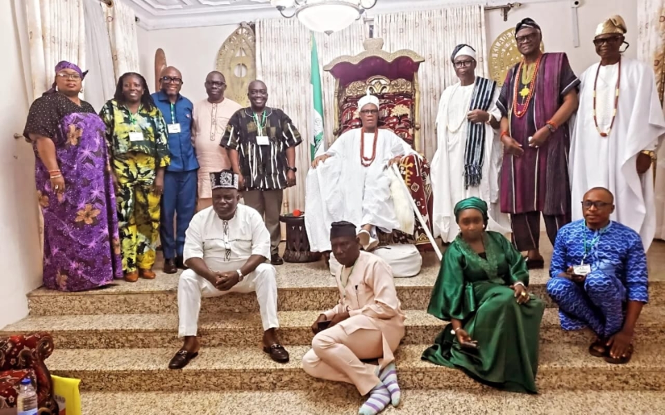 Alongside the Director-General and the Registrar, the NIEPA delegation included the Bursar, Mrs. Lolade Shitu, and the Institute Media Head, Mr. Bodunde Tenabe