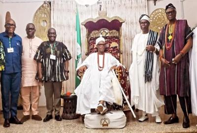 Historic Courtesy Visit to the Osemawe of Ondo Kingdom